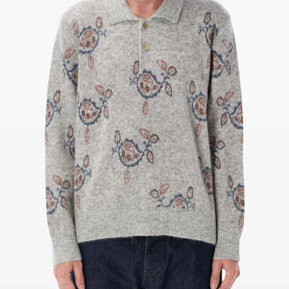 Рубашка поло в рубчик