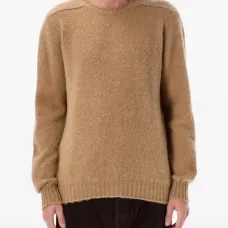 Джемпер с круглым вырезом и длинными рукавами