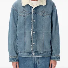 Куртка Western Sherpa Trucker с вышивкой Куртка Western Sherpa Trucker с вышивкой