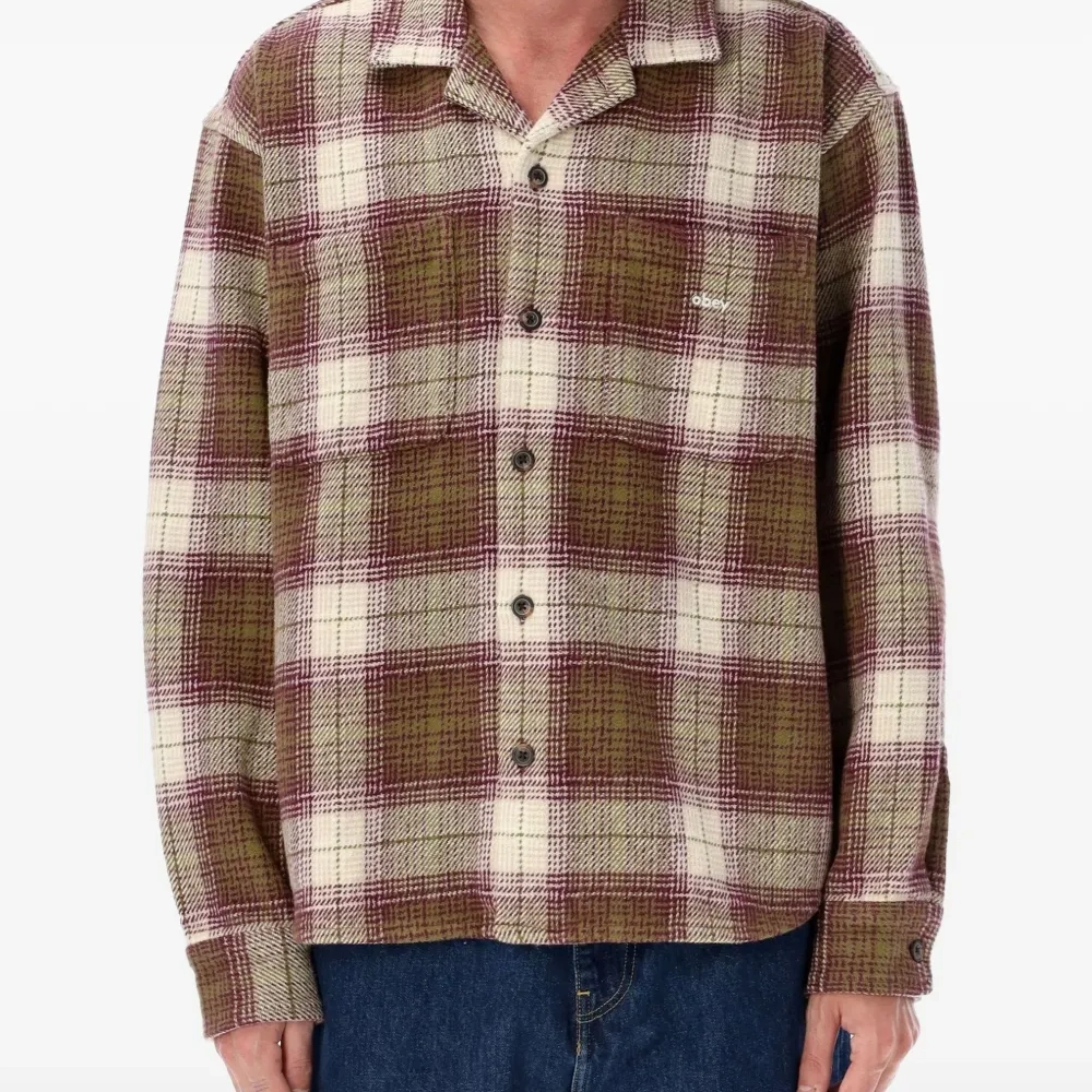 Рубашка в клетку с карманом Laurel