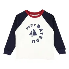 Футболка с длинными рукавами и логотипом