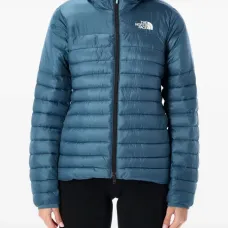 Стеганая куртка с капюшоном