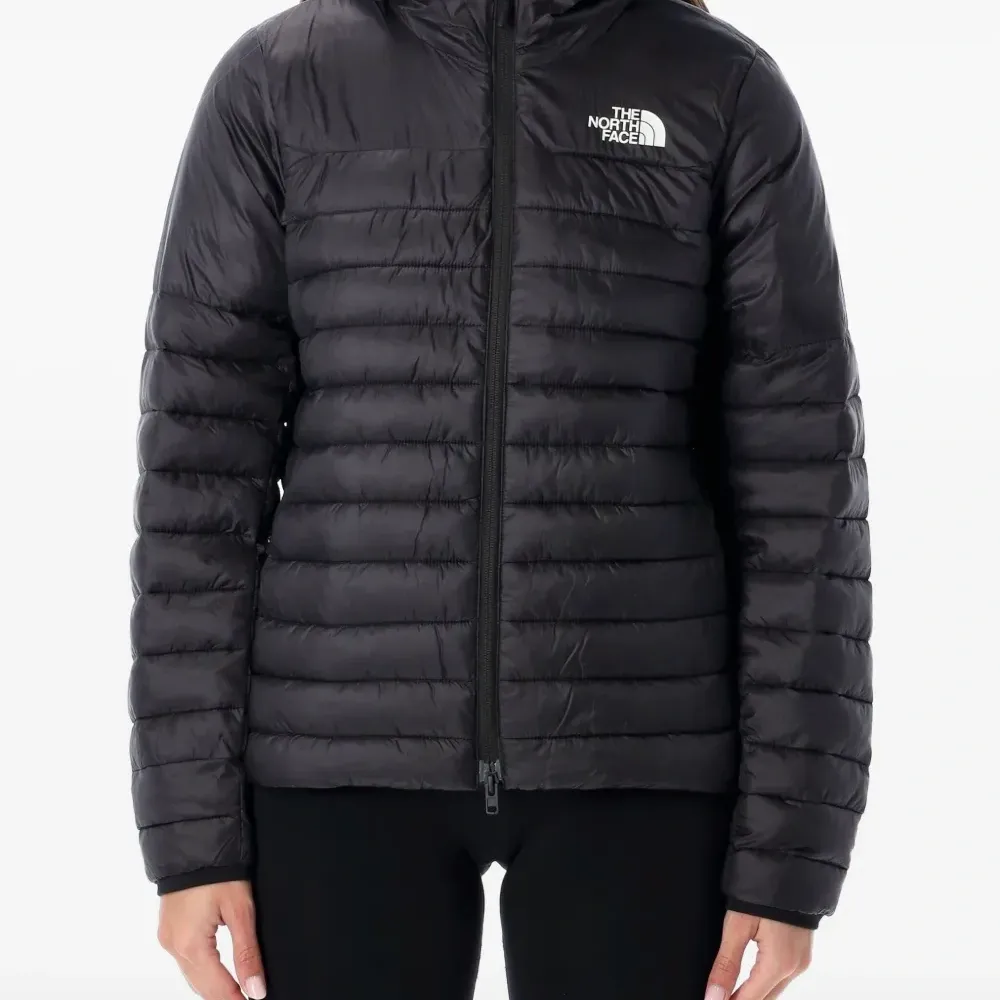 Стёганое пальто с капюшоном