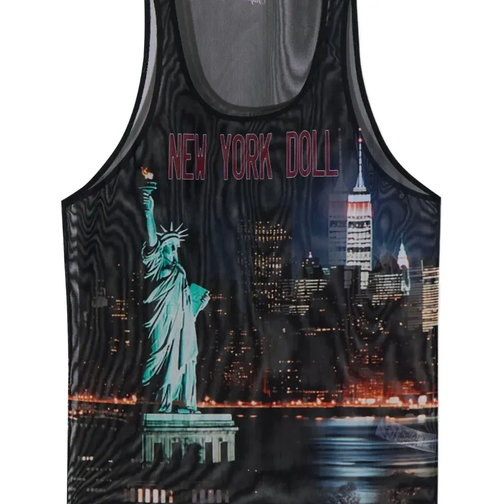 Топ с графичным принтом