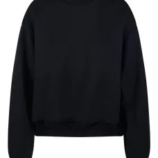 Джемпер с открытой спиной и круглым вырезом