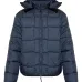 Стеганая куртка с капюшоном