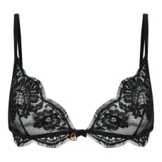 Бюстгальтер из кружев с цветочным узором