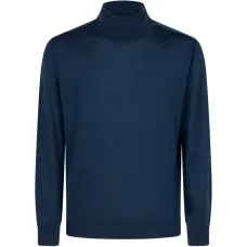 Джемпер с высоким воротником и длинными рукавами