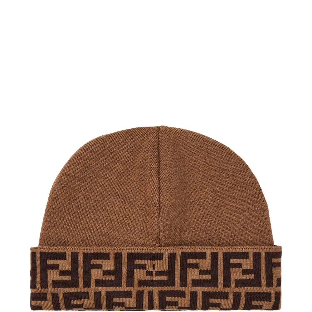 Шляпа с узором FF