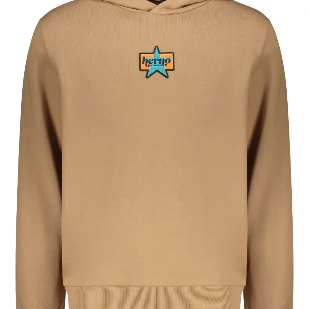 Худи с нашивкой-логотипом