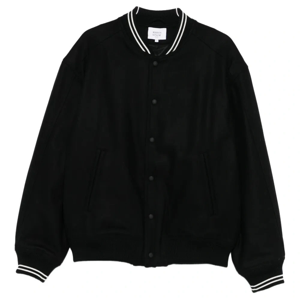 Куртка на пуговицах с ребристыми отделками