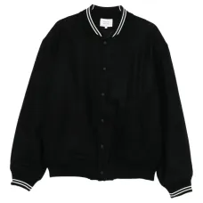 Куртка на пуговицах с ребристыми отделками