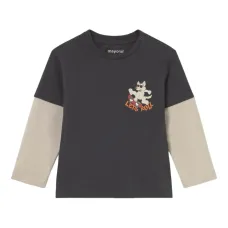 Футболка с двойными рукавами