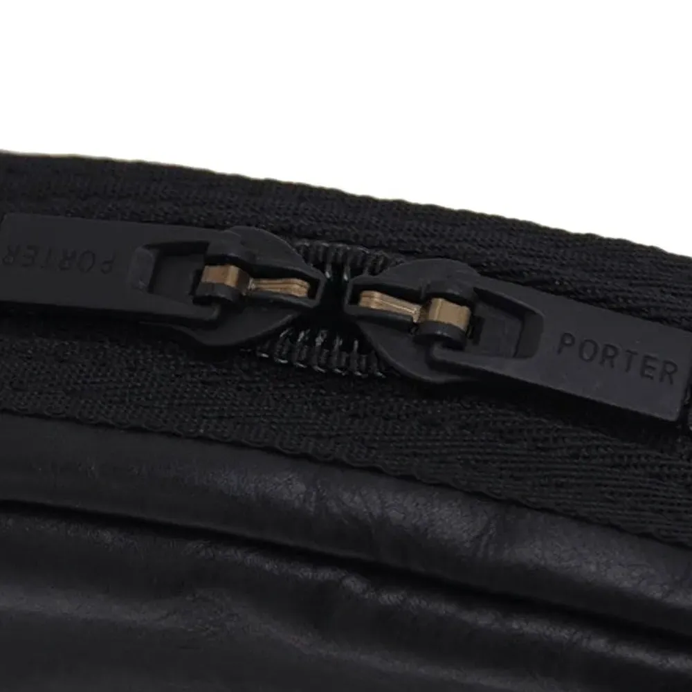 Сумка на плечо с кожаными вставками