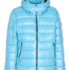 Стёганая куртка с капюшоном