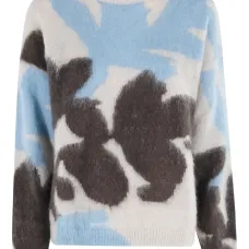 Свитер Ikebana вязки интарсия