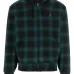 Клетчатое худи на молнии