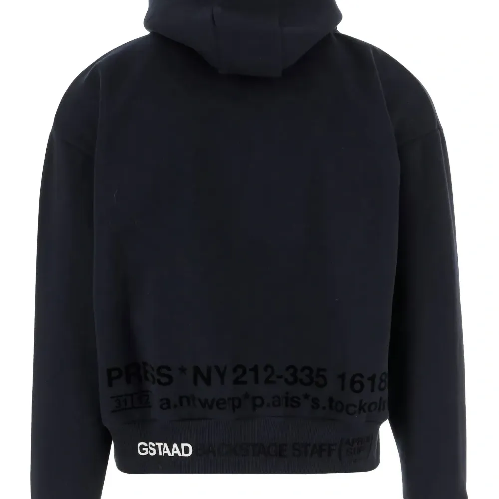 Худи с нашивкой-логотипом