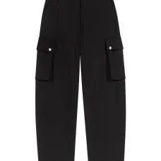 Брюки карго с пряжками