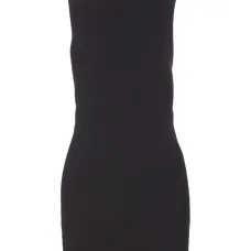 Мини-платье, украшенное кристаллами