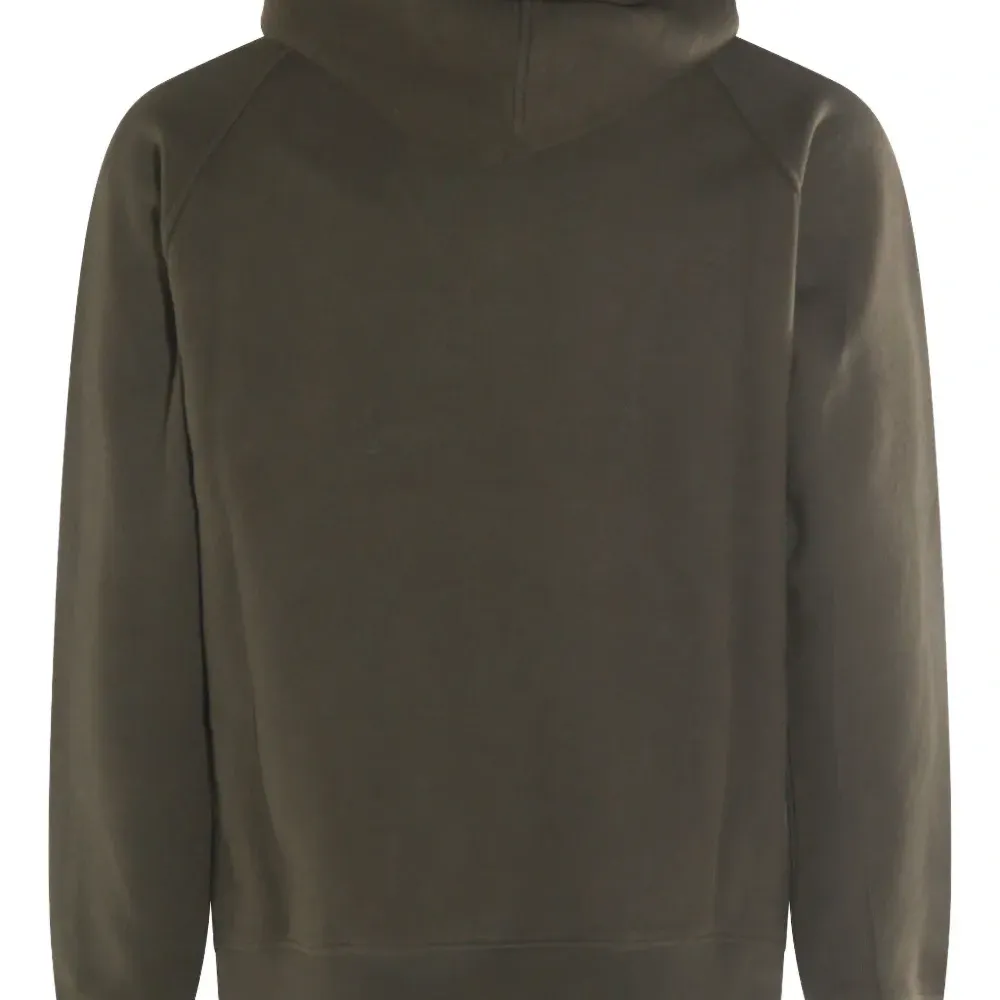 Худи с нашивкой-логотипом и длинными рукавами