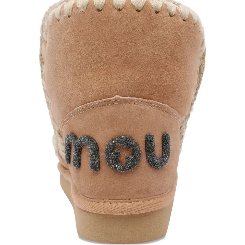 Замшевые сапоги Eskimo 18 с аппликацией Замшевые сапоги Eskimo 18 с аппликацией