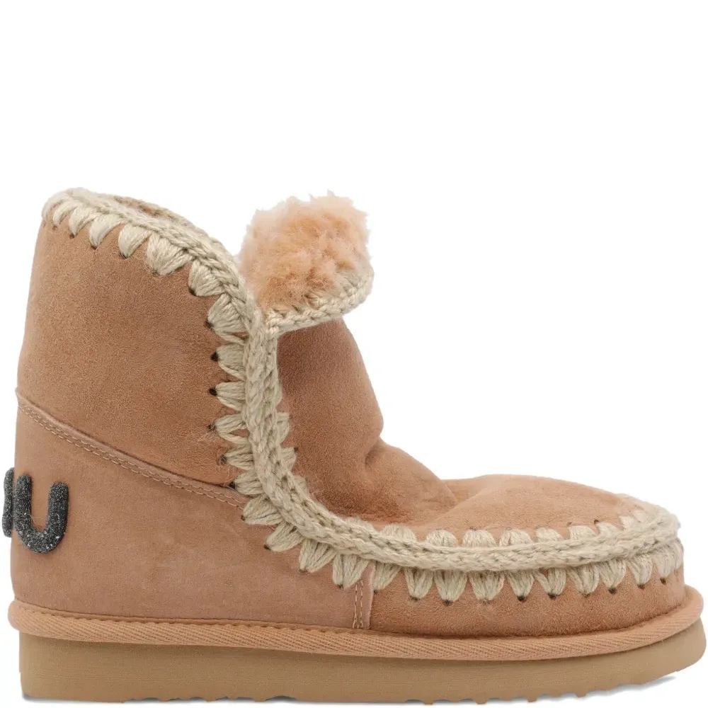 Замшевые сапоги Eskimo 18 с аппликацией Замшевые сапоги Eskimo 18 с аппликацией