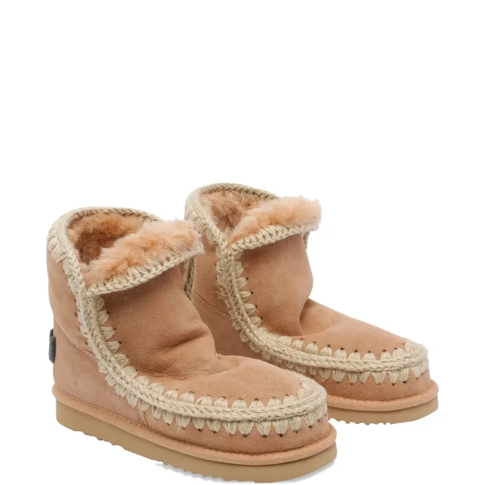 Замшевые сапоги Eskimo 18 с аппликацией Замшевые сапоги Eskimo 18 с аппликацией