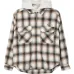 Куртка в клетку с вышитым логотипом