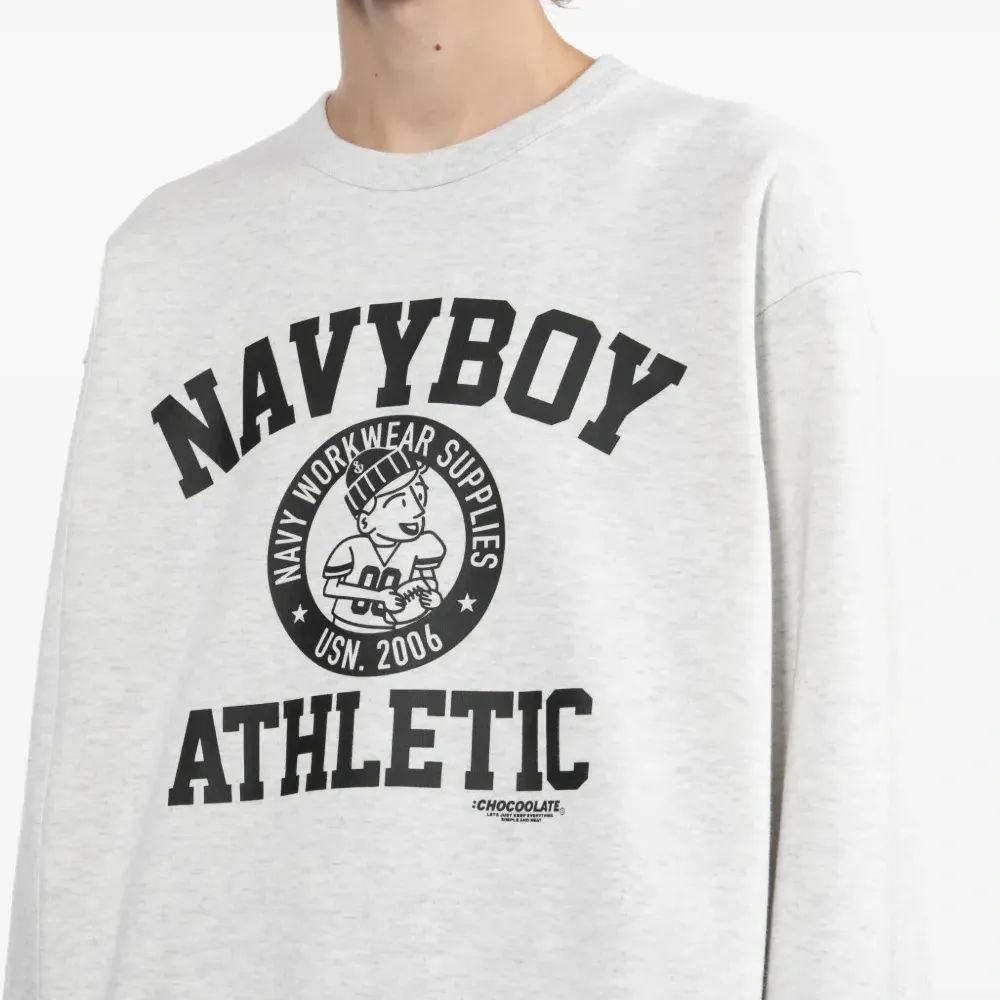 Толстовка с графичным принтом