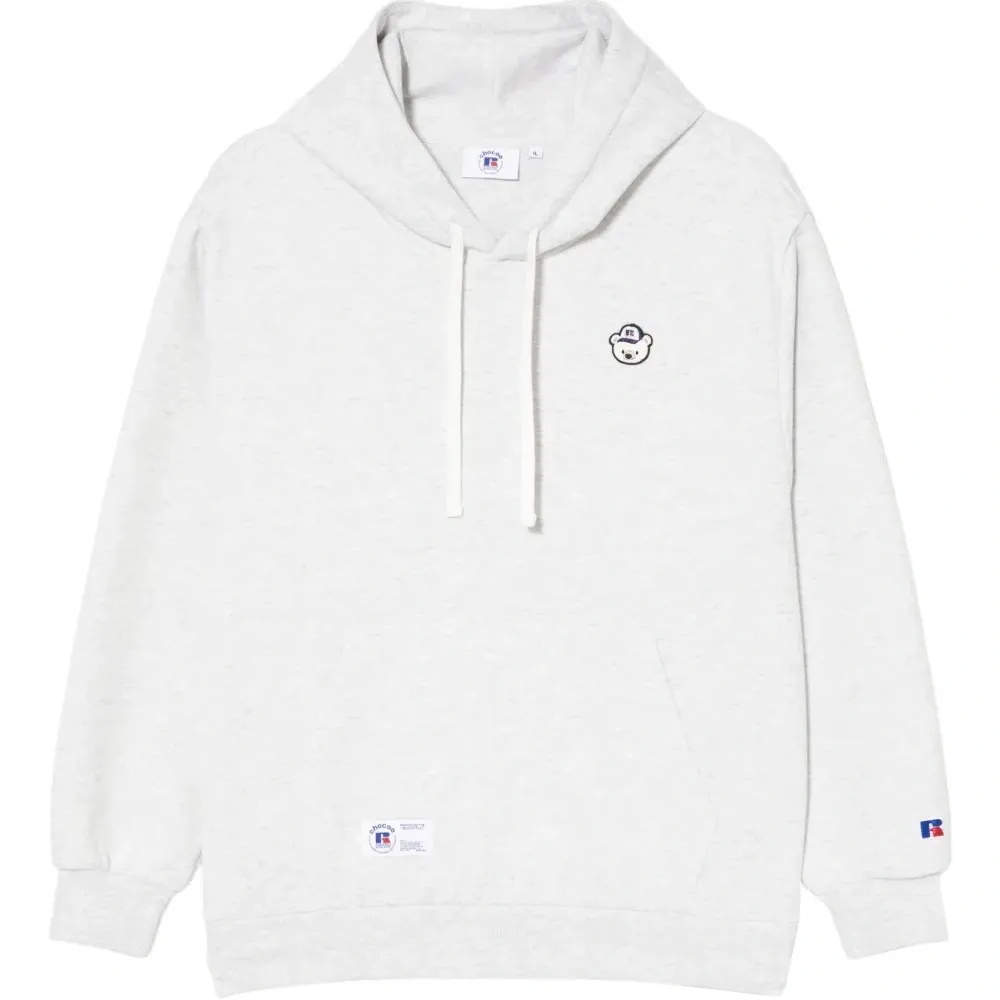 Худи с вышитым логотипом из коллаборации с Russell Athletic