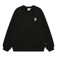 Свитшот с круглым вырезом и графическим принтом