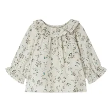 Блузка с цветочным принтом