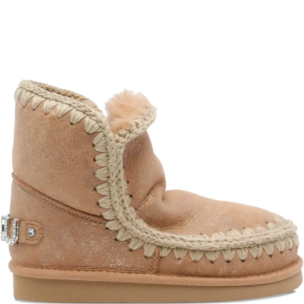 Замшевые украшенные сапоги Eskimo 18