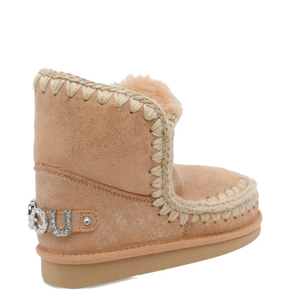 Замшевые украшенные сапоги Eskimo 18