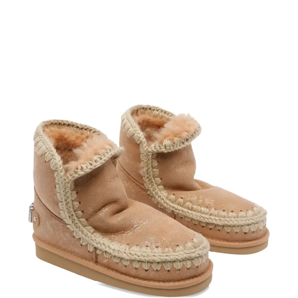 Замшевые украшенные сапоги Eskimo 18