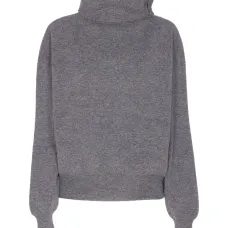 Свитер с воротником-гольф