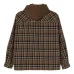 Куртка в клетку с вышитым логотипом Куртка в клетку с вышитым логотипом
