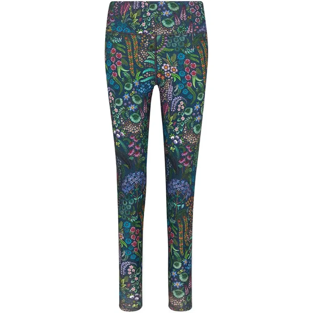 Леггинсы с цветочным принтом