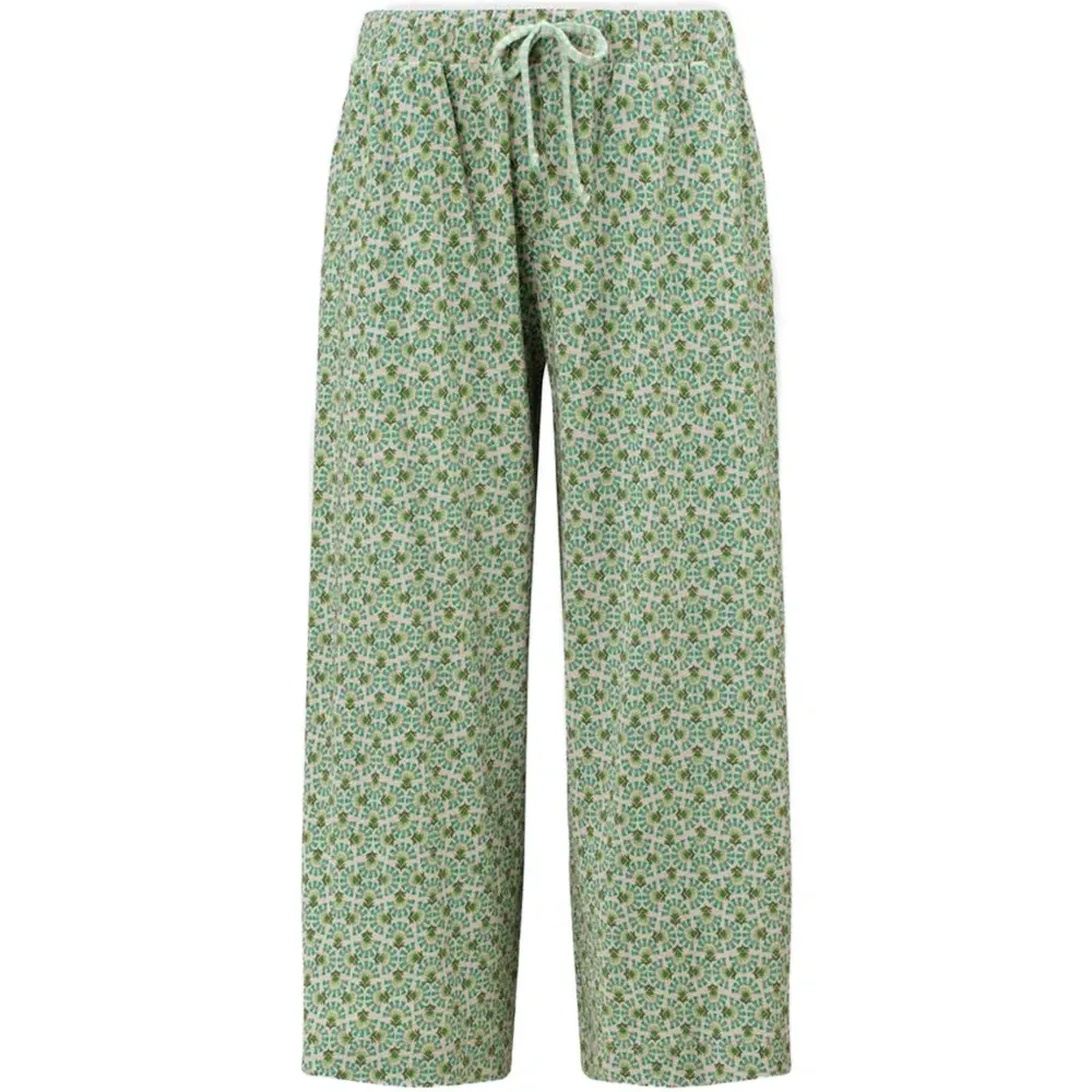 Комбинезон с цветочным принтом и кулиской