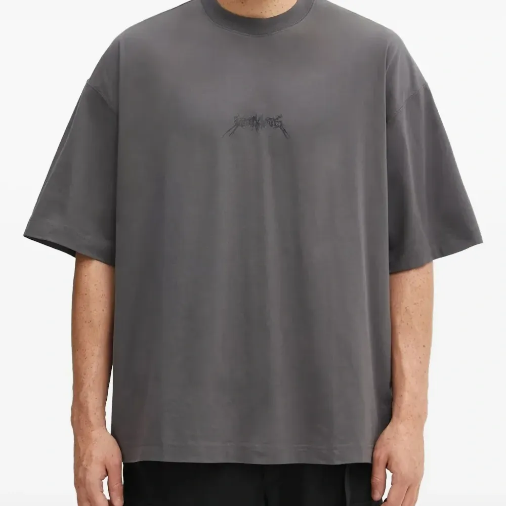 Футболка с короткими рукавами и принтом-логотипом