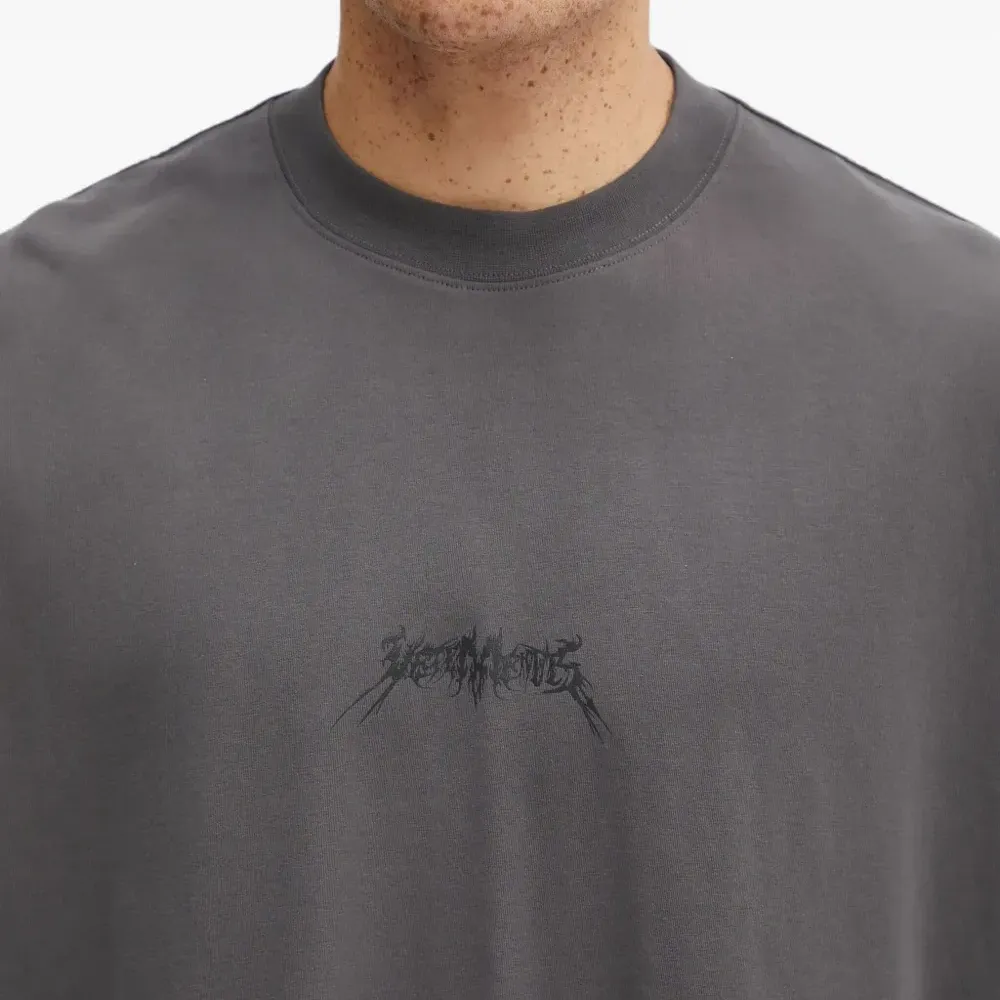 Футболка с короткими рукавами и принтом-логотипом