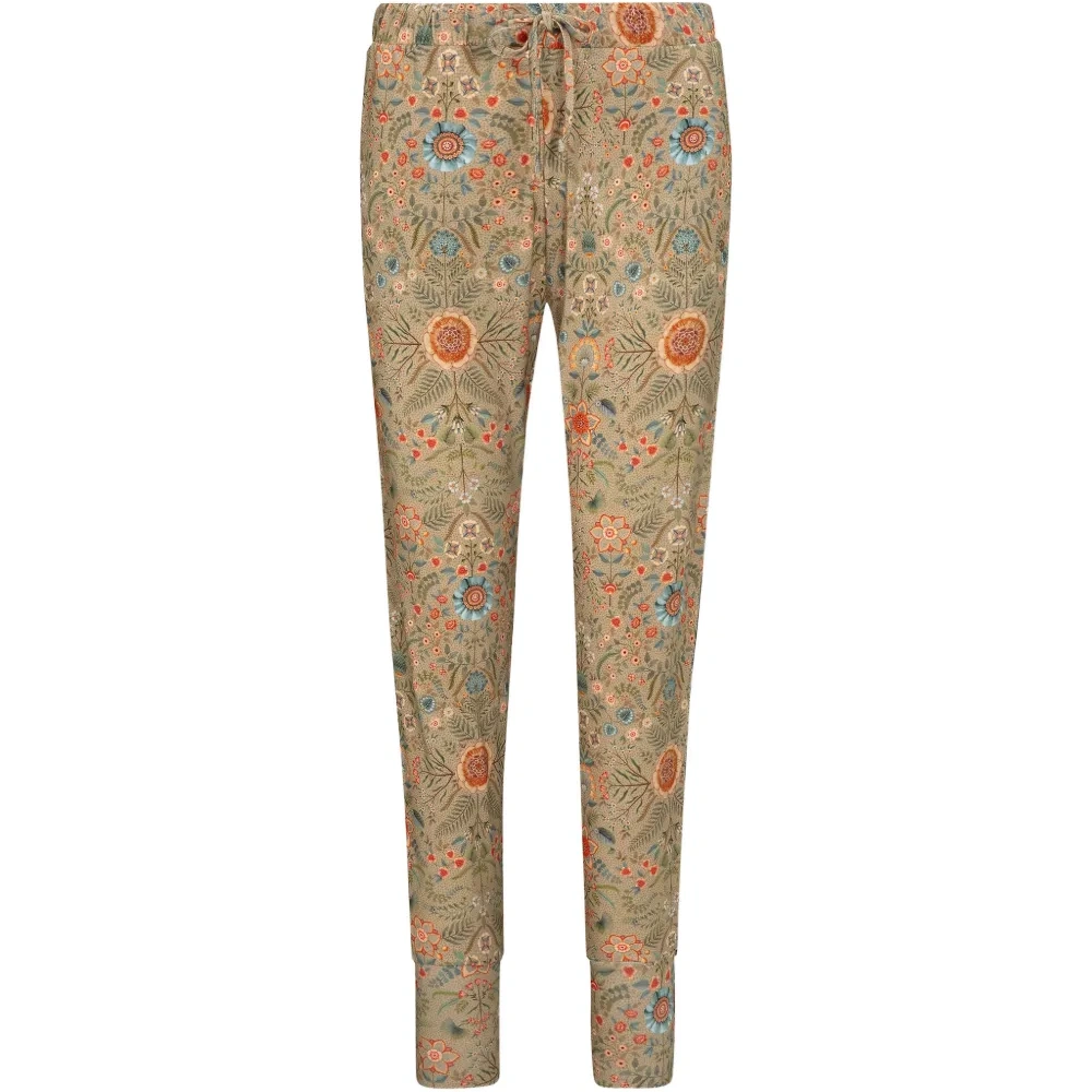 Брюки с цветочным принтом