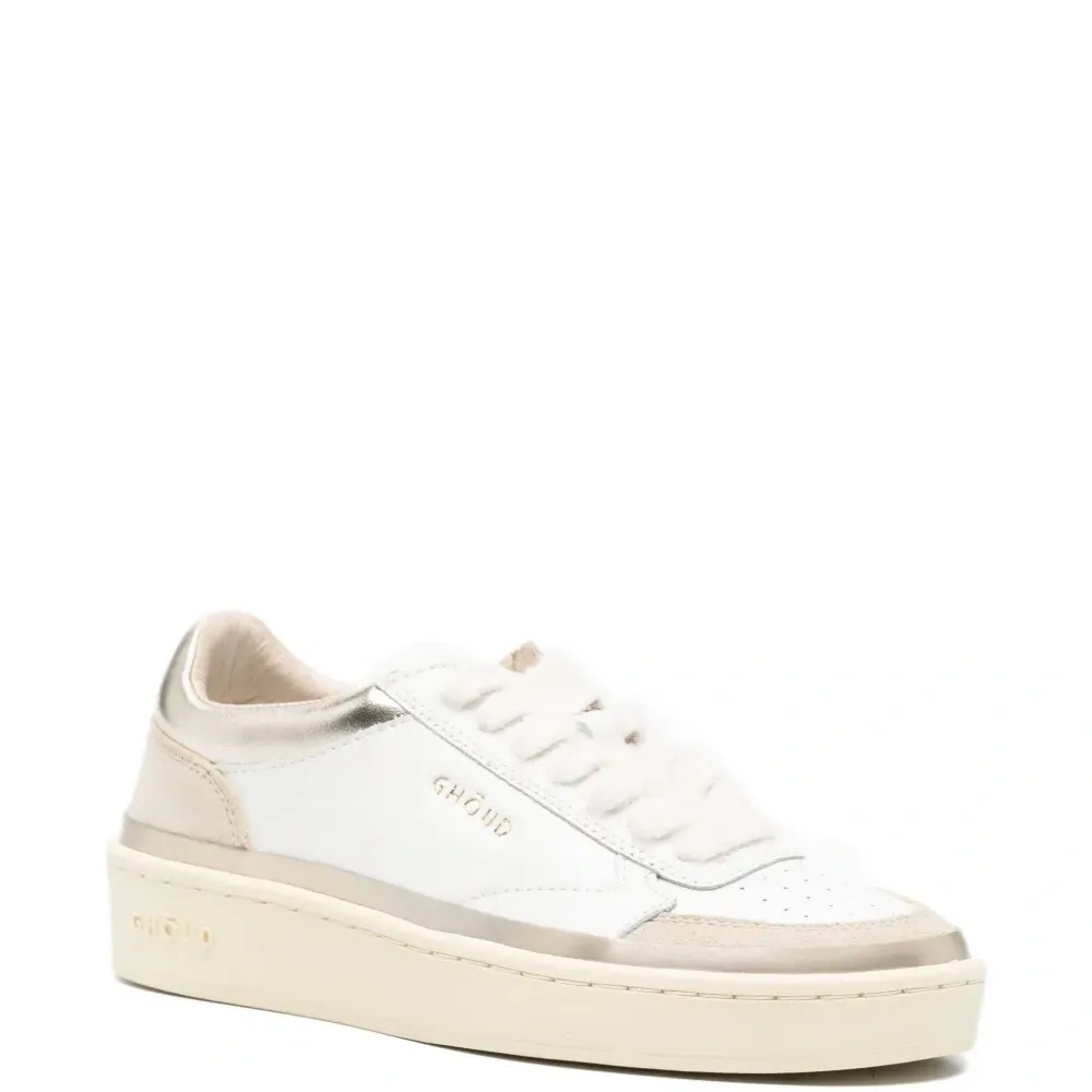 Низкие кеды с панелями