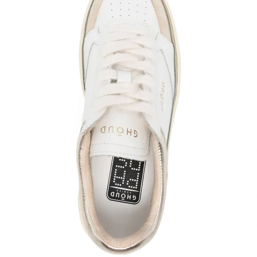 Низкие кеды с панелями