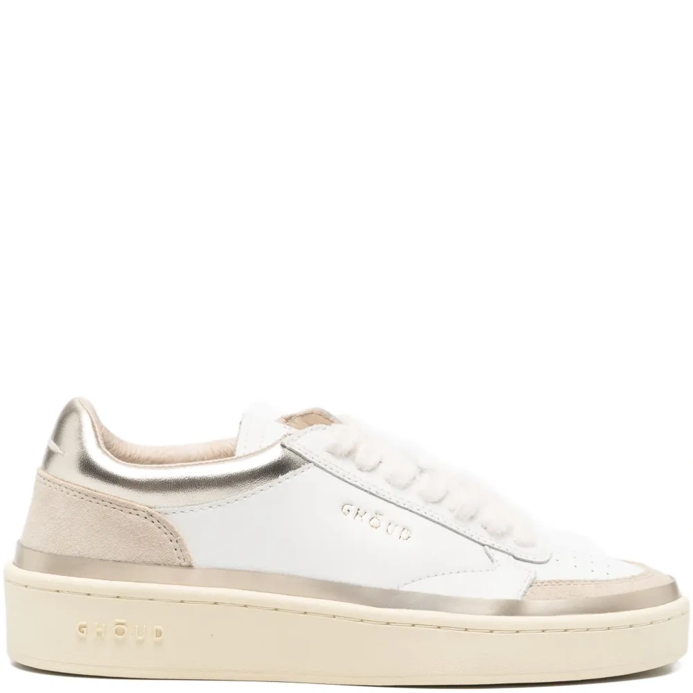 Низкие кеды с панелями