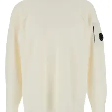 Свитер с нашивкой-линзой