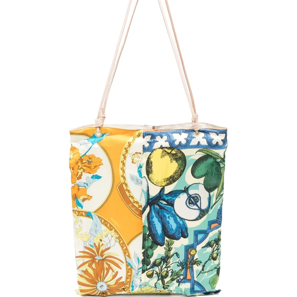 Сумка-тоут с цветочным принтом