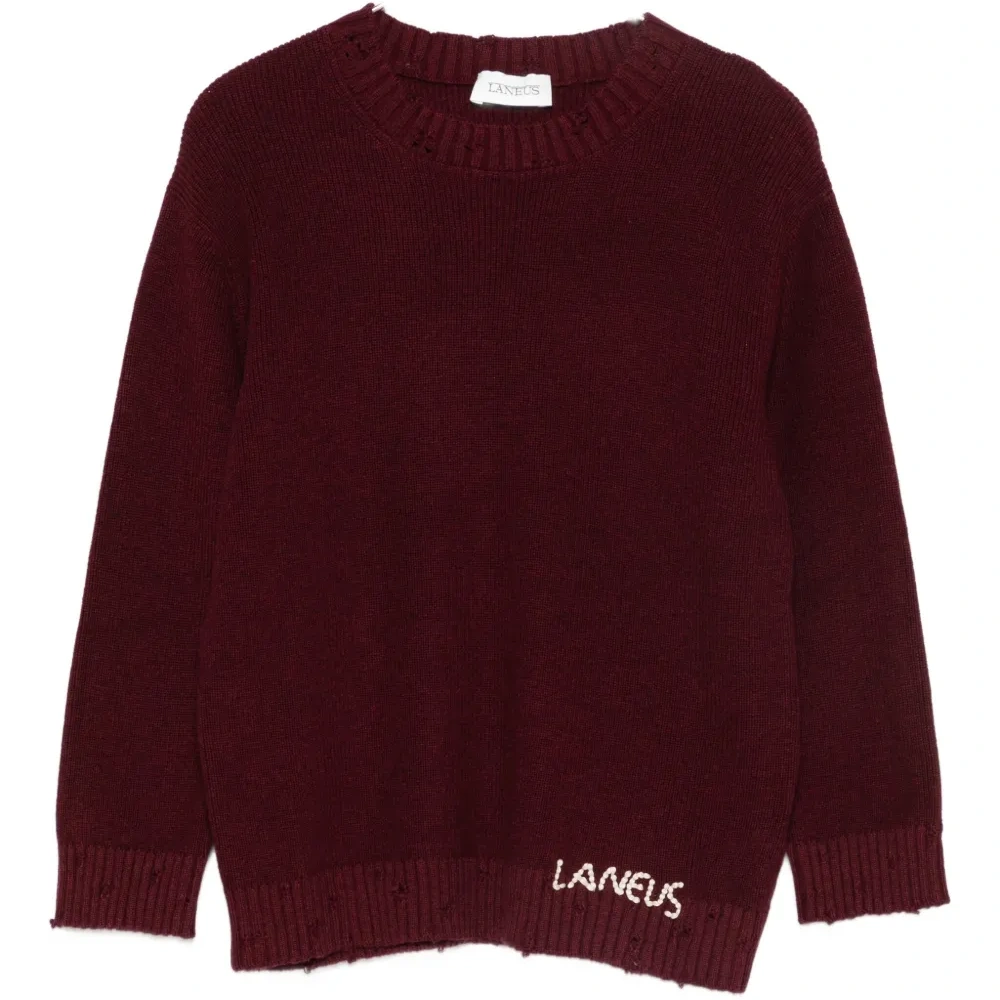 Свитер с необработанным (рваным) краем