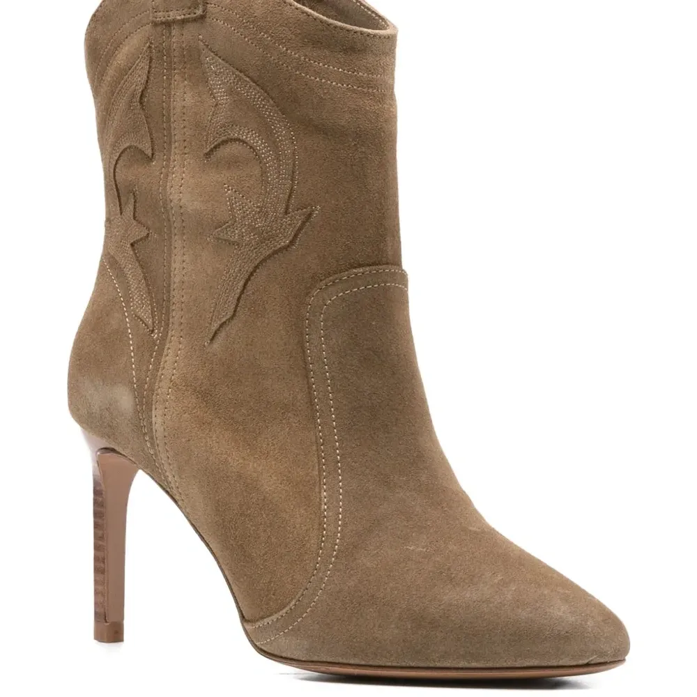 Ботильоны с заострённым носком и каблуком 85 мм